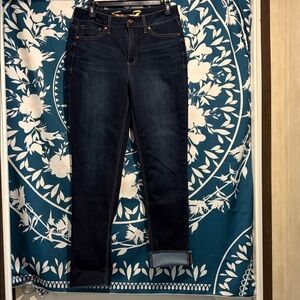 Seven7 Dark Indigo Women's Ankle Jeans